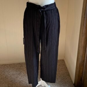 Soho Apparel Black Textured Pants